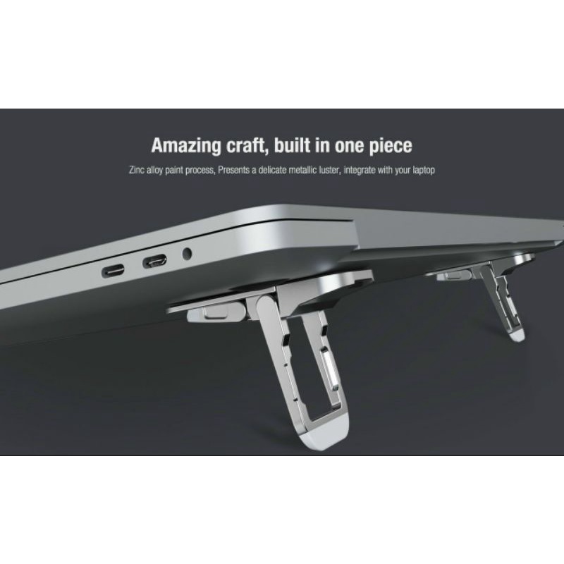 Giá đỡ laptop Nillkin Bolster và Nillkin Bolster Plus Baseus Slim chất liệu hợp kim cao cấp