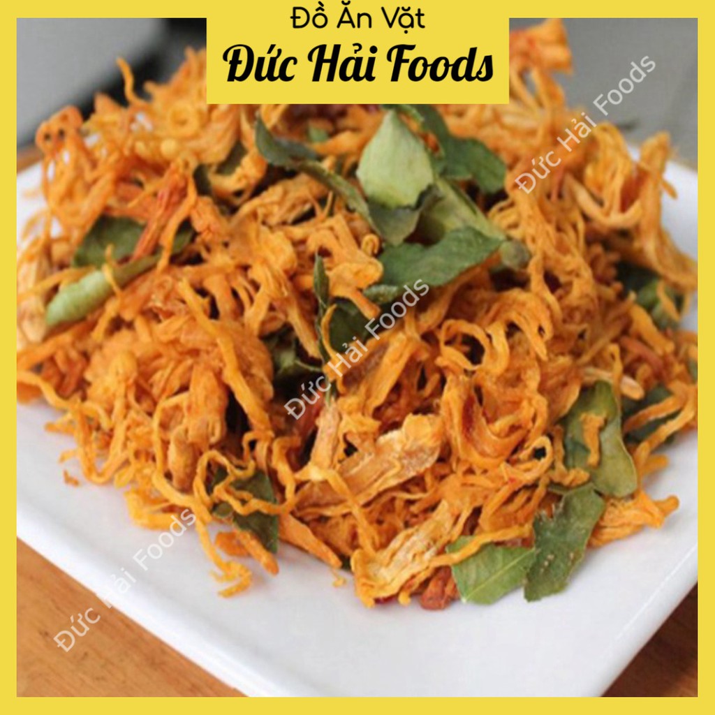 Khô Gà Lá Chanh, 500g Khô Gà Loại Ngon Thượng Hạng