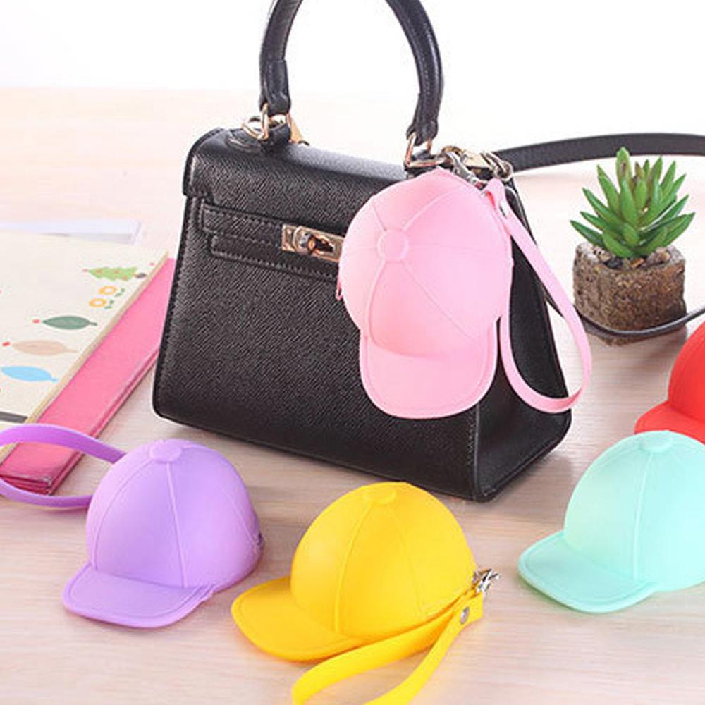 Ví Đựng Tiền Xu Tạo Hình Nón Lưỡi Trai Dễ Thương