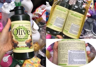 Bộ Dầu Gội Dầu Xả Olive