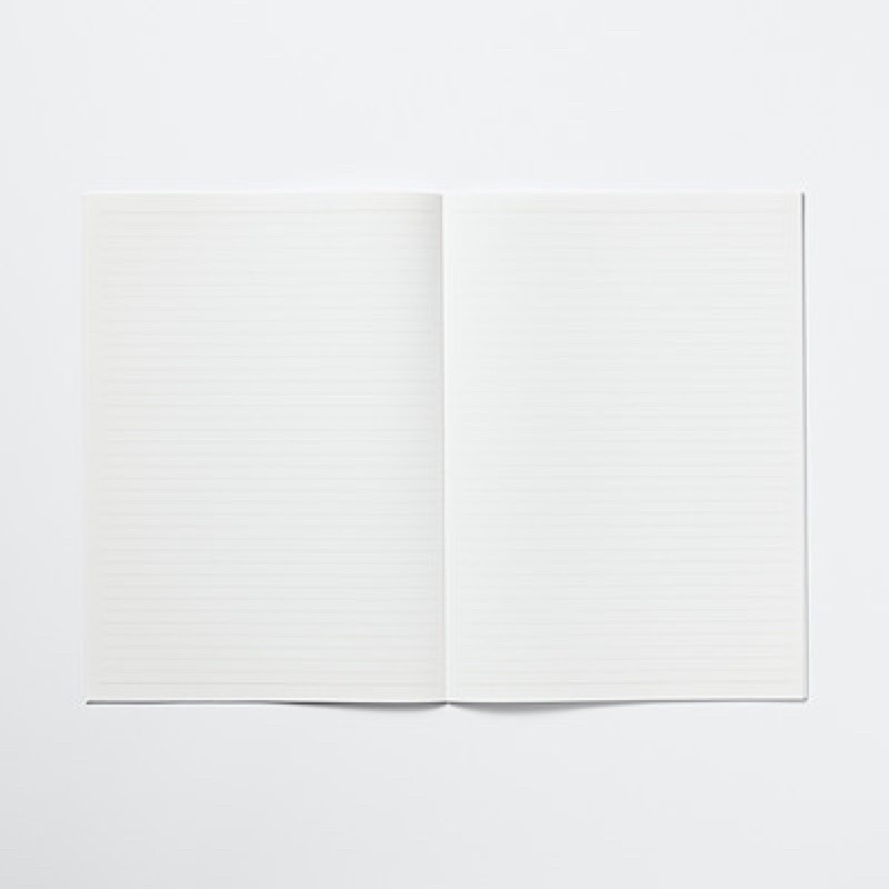 Bộ 5 cuốn vở bìa trơn B5 Muji