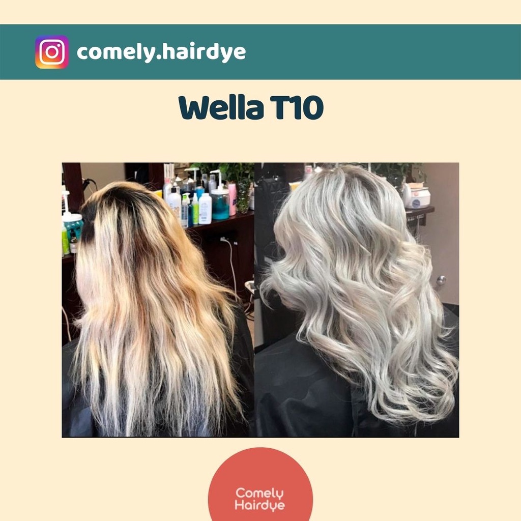 Khử vàng Toner Wella  T18