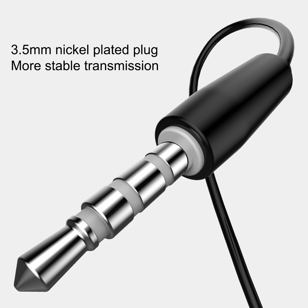 Tai Nghe Nhét Tai Lenovo Hf130 Jack 3.5mm Có Micro Tiện Dụng Chất Lượng Cao Thông Dụng Cho Điện Thoại