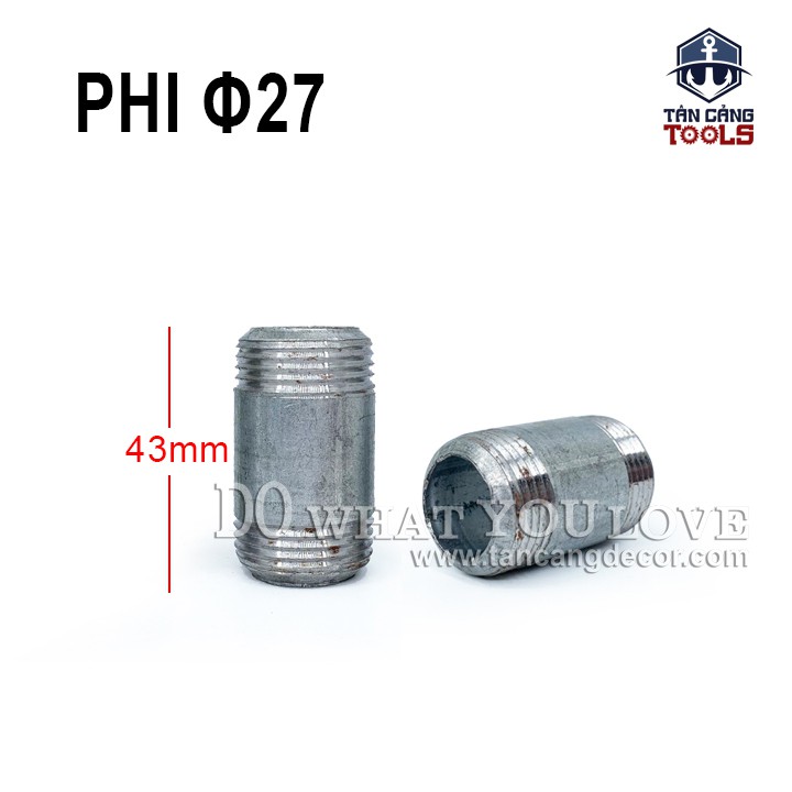 Nuýp Nối Dài 43 mm Phi 27