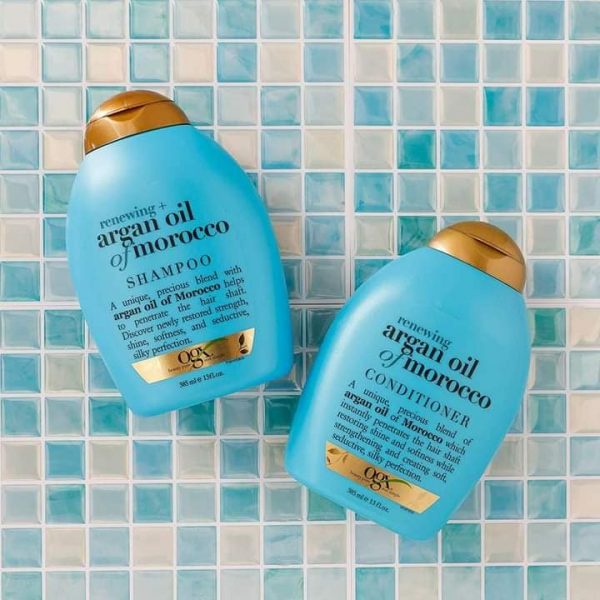 Dầu Gội - Xả OGX Renewing + Argan oil of Morocco 385mL