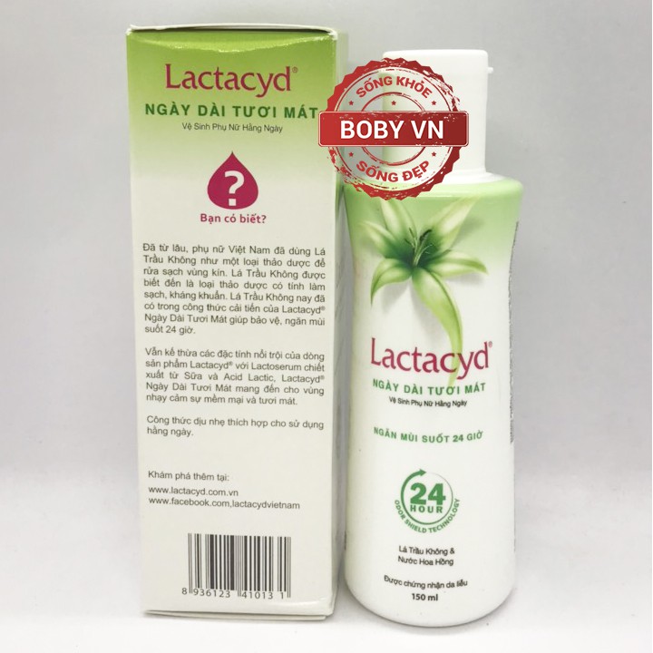 Lactacyd ngày dài tươi mát - dung dịch vệ sinh phụ nữ hằng ngày - ảnh sản phẩm 4