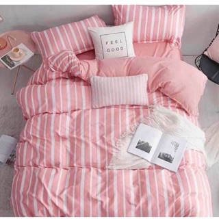Cotton Poly kẻ hồng