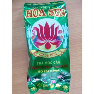 trà hoa sen móc câu lo