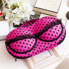 Hộp để áo lót đi du lịch ( giao màu ngẫu nhiên )