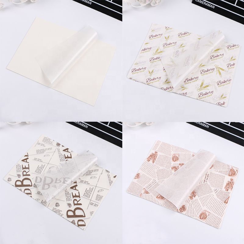 50 Giấy gói thực phẩm có cáng PE size 26x26