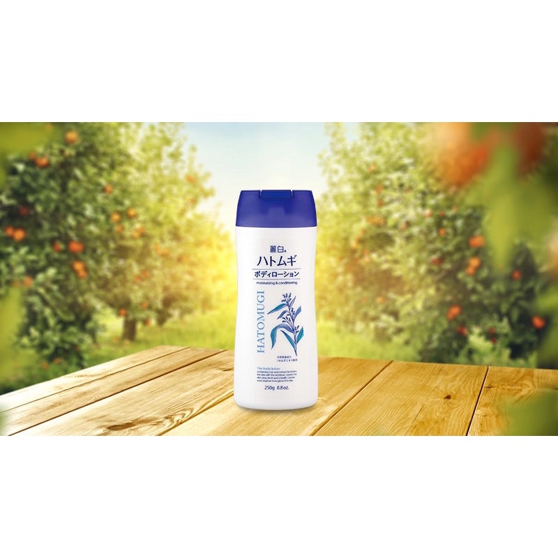 Sữa Dưỡng Thể Làm Trắng Da Hatomugi Body Lotion 250gr-Hàng Nội Địa Nhật