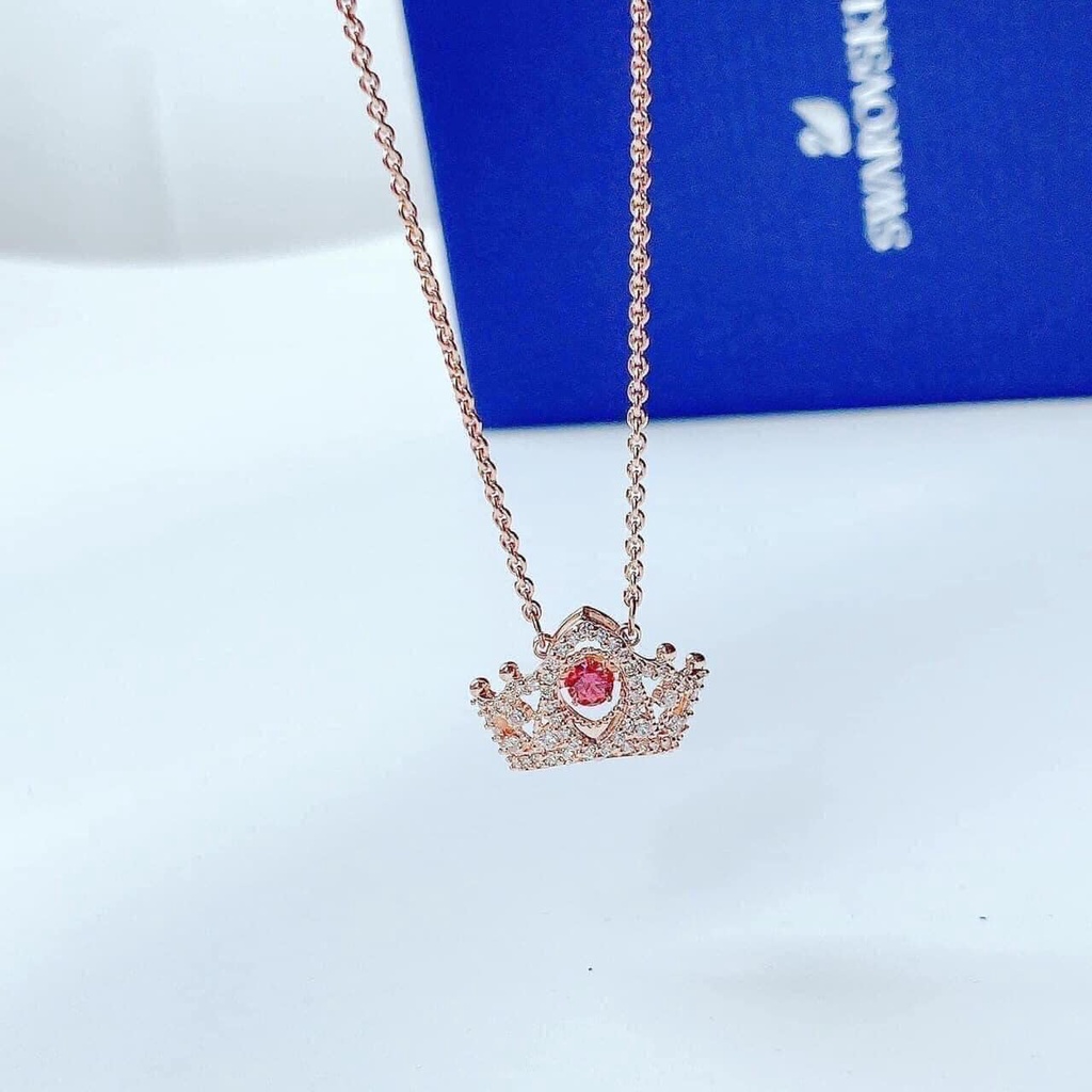 Set 3 món Swarovski Bee A Queen Vòng cổ + lắc tay + bông tai