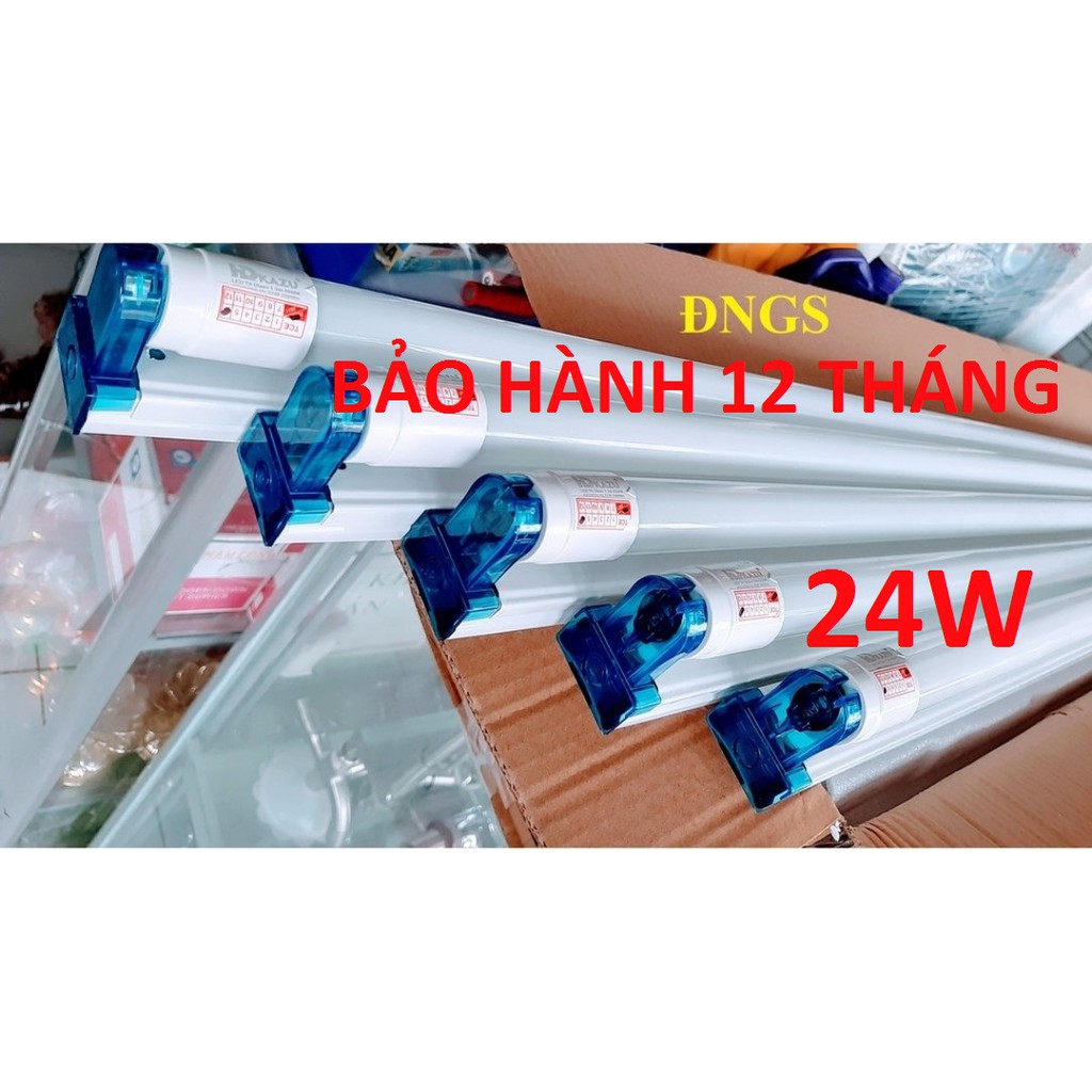 Combo 5 Bộ đèn Led tuýp 1m2 (1.2m) Công Suất 24W ánh sáng trắng cao cấp