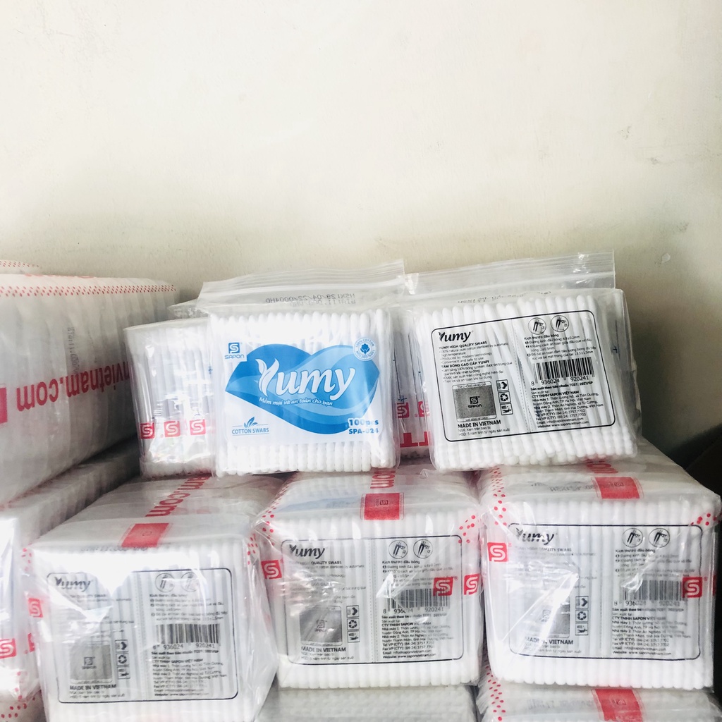 Tăm bông YuMy gói 100 cái