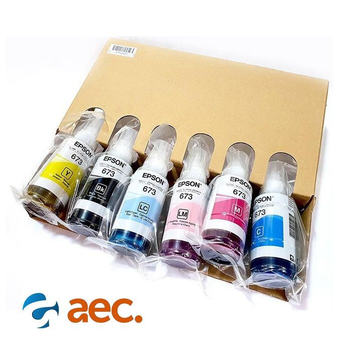 Mực in 673 dành cho máy Epson L805 / L850 / L1800 / L810 / L800