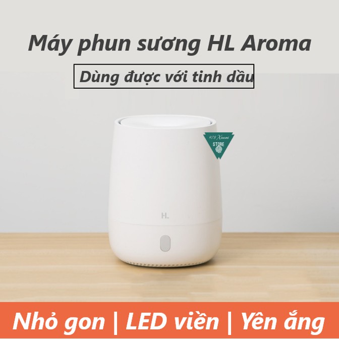 Máy phun sương tạo ẩm Xiaomi HL Aroma - Máy xông tinh dầu có đèn ngủ mini Xiaomi HL