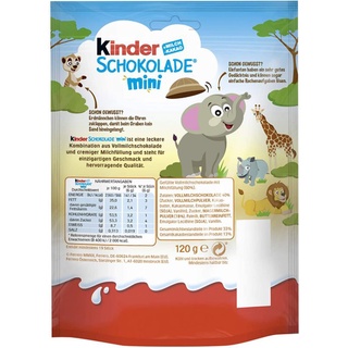 Socola Kinder Mini Gói 120g