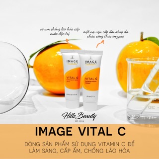 SERUM DƯỠNG ẨM GIẢM KÍCH ỨNG CHỐNG LÃO HÓA DA IMAGE SKINCARE VITAL C HYDRATING ANTI-AGING SERUM MINI SIZE