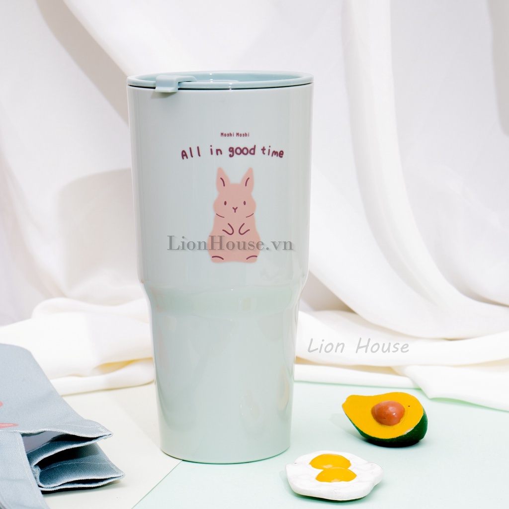 Ly Moshi Moshi Thái Lan  Kèm Túi Vải 750ml