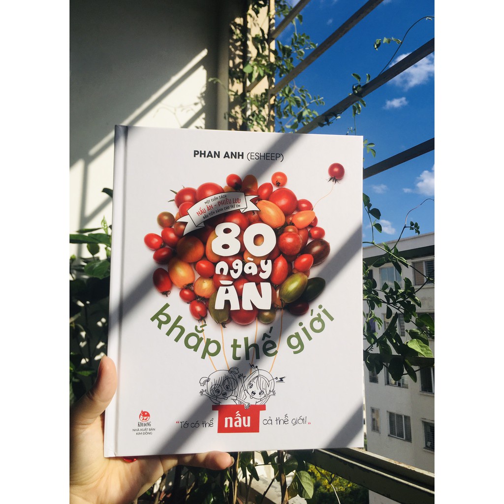 Sách - 80 ngày ăn khắp thế giới - Nxb kim đồng