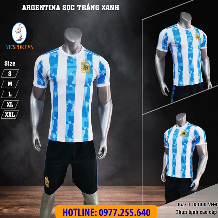 Áo đá banh, quần áo đá bóng đội tuyển Argentina mới nhất đủ màu - Vicsport