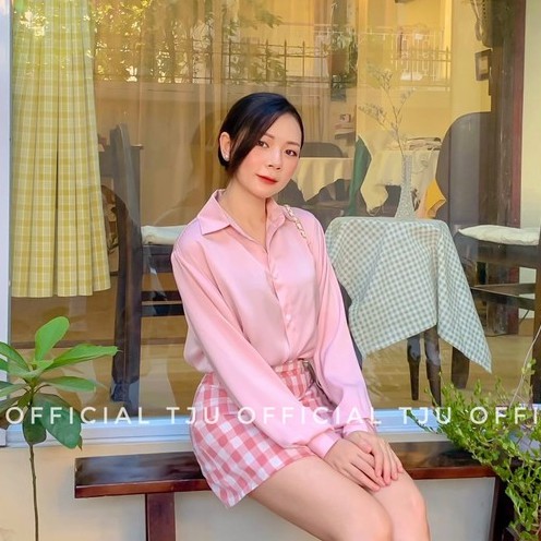 Áo sơ mi lụa nữ dài tay siêu mát, freesize, thiết kế T-Ju basic thanh lịch công sở (áo Linh Anh) | BigBuy360 - bigbuy360.vn
