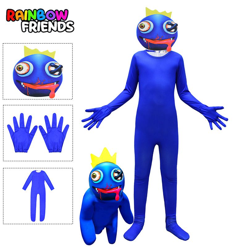 Bộ đồ hóa trang Quái vật Cầu vồng Roblox có mặt nạ mới lạ mắt quà tặng dự tiệc cho trẻ em