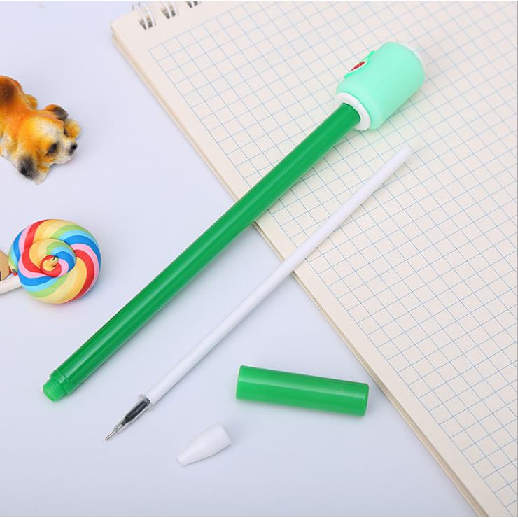 Bút Gel Mực Đen Hình Đồ Uống Siêu Xinh H116