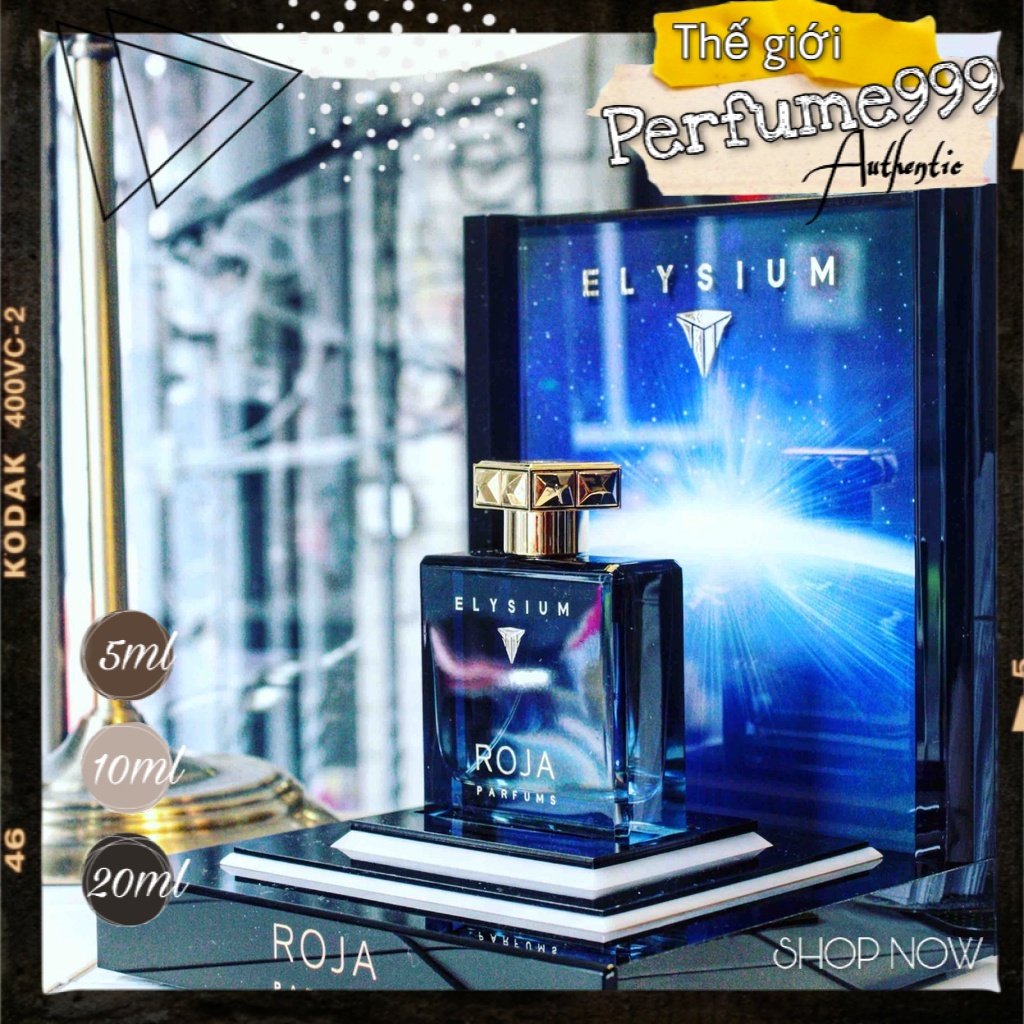 💮 Mẫu thử nước hoa Nam Roja Elysium Parfum cologne (5ml-10ml-20ml)