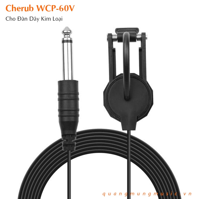 Bộ Tăng Âm – Pickup WCP-60V – Bộ Thu Phát Chuyên Dùng Cho Guitar, Violin, Đàn Nhị, Pipa