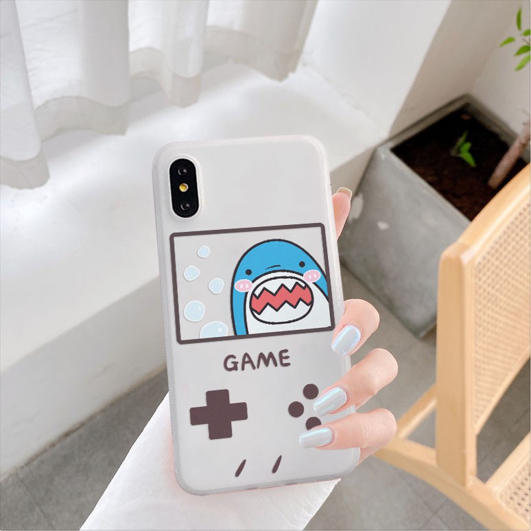 Ốp lưng iphone Fish Game TPU trơn dẻo mềm 5/5s/6/6plus/6s/6splus/7/7plus/8/8plus/x/xr/xs/11/12/pro/max/plus/promax | BigBuy360 - bigbuy360.vn