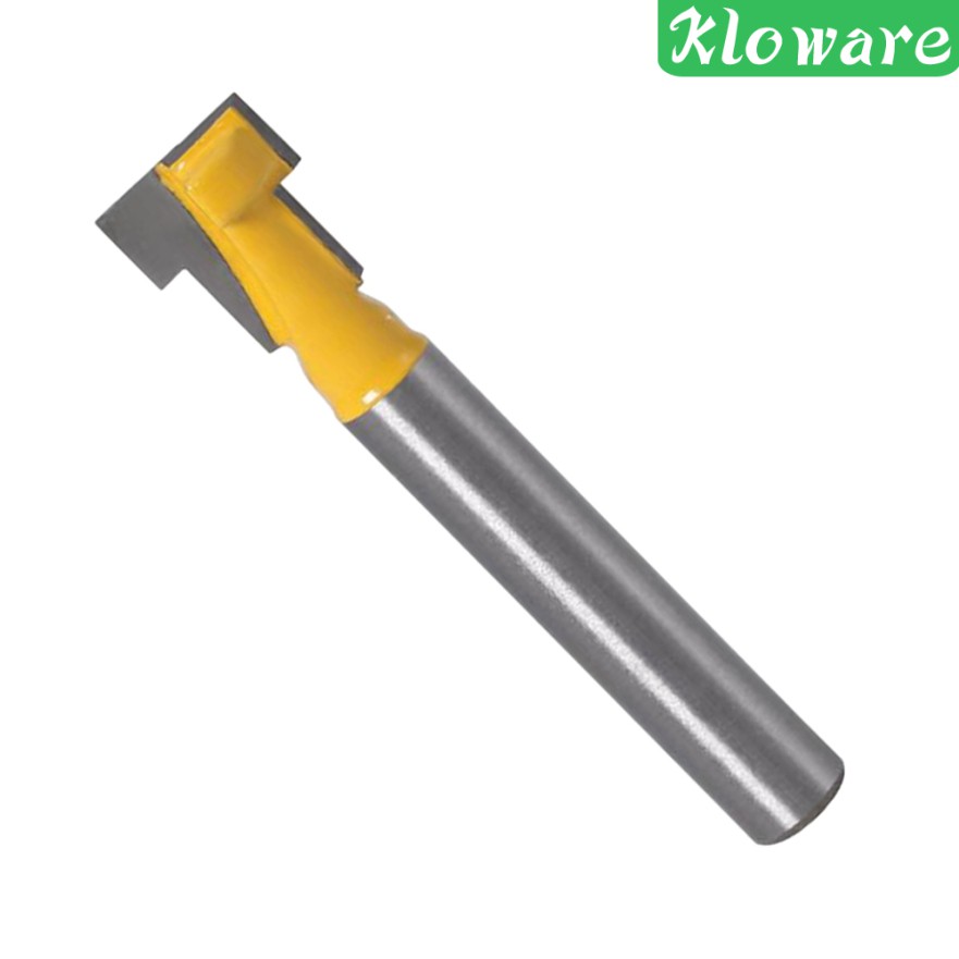 Mũi Phay Gỗ Hình Chữ T Thân 6MM Bằng Cacbua Tiện Dụng