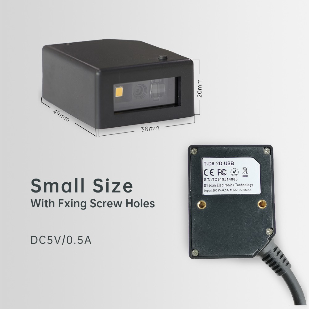 Mô Đun Quét Mã Vạch 1D 2D CCD Với Giao Diện RS232