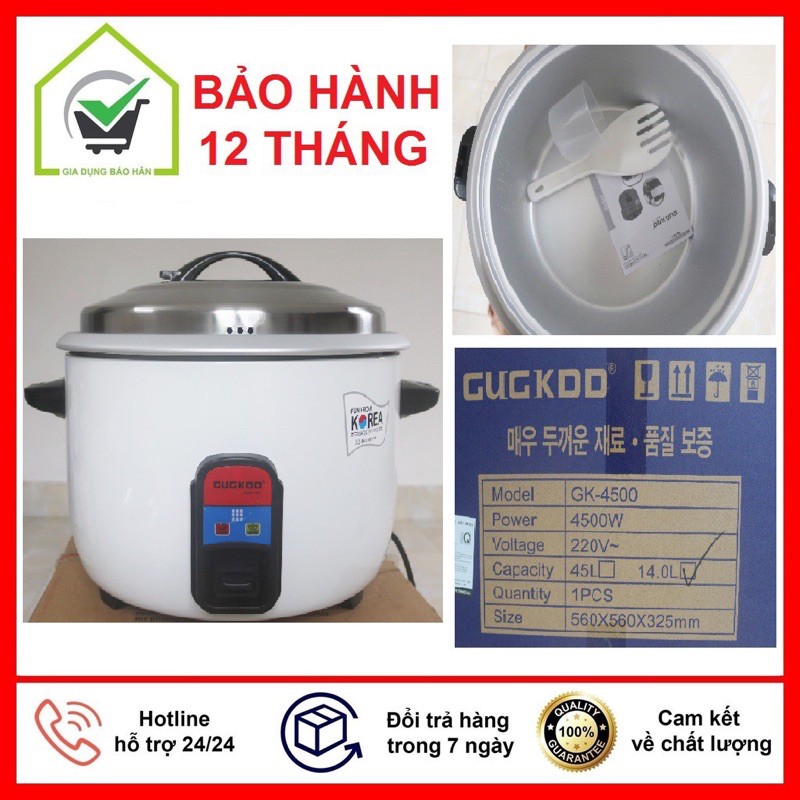 [Mã ELHADEV giảm 4% đơn 300K] Nồi cơm điện công nghiệp 13L-20L