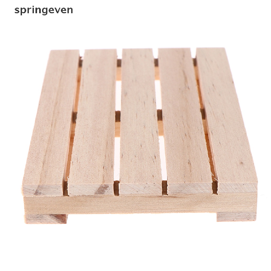 Miếng lót đồ uống nóng/ lạnh kiểu giường gỗ mini RFT
