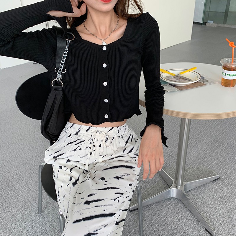 Áo Cardigan Dệt Kim Thiết Kế Đơn Giản Xinh Xắn Cho Nữ