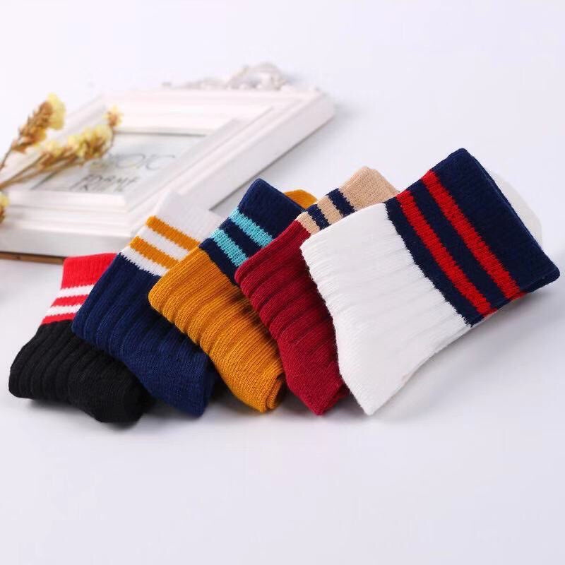 Set 5 đôi vớ thể thao cho bé từ 2 đến 5 tuổi kháng khuẩn thấm hút mồ hôi