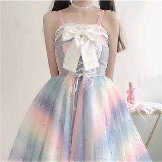 Váy lolita cầu vồng,hán phục phuongyoyo