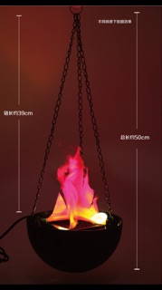 Ngọn lửa giả ( đk 20cm)