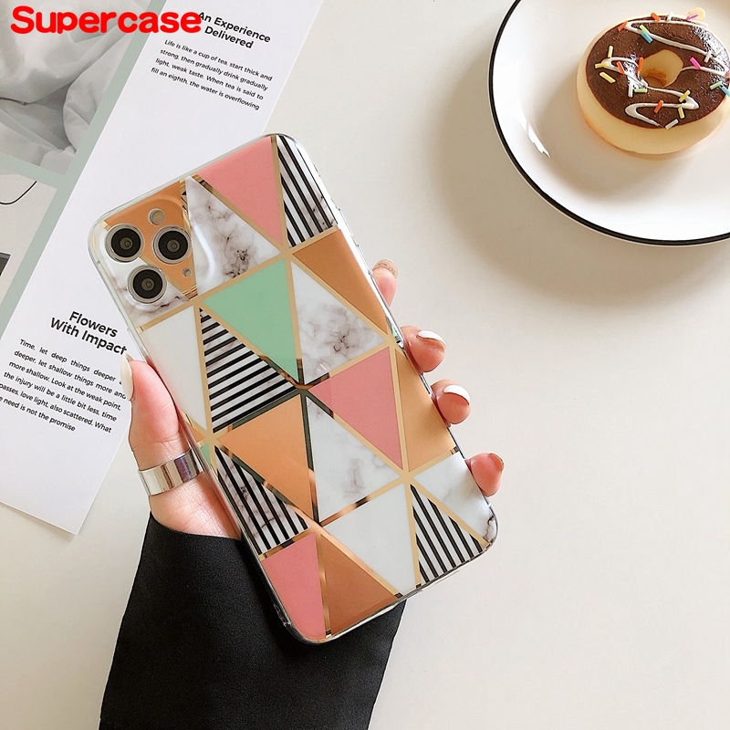 Ốp Điện Thoại Mềm Họa Tiết Hình Học Cho Samsung Galaxy Note 10 Plus 9 8 S20 Ultra S10 S9 S8 Plus | BigBuy360 - bigbuy360.vn