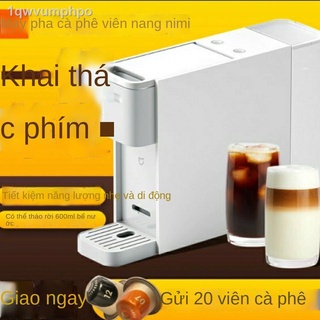 ( Sẵn)Máy pha cà phê viên nang Xiaomi Mijia Trang chủ xay nhỏ tự động Một mini Văn phòng