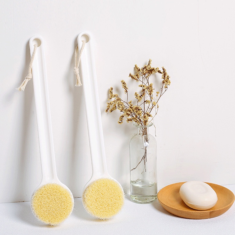 Bàn chải cọ tắm chà lưng massage tẩy tế bào chết body muji nhật bản