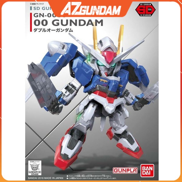 Mô Hình Lắp Ráp SD Gundam EX 008 00 Gundam Chính hãng Bandai