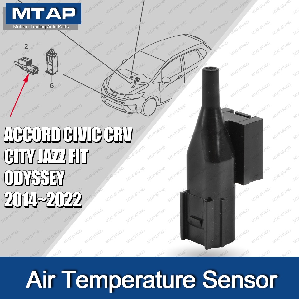 Cảm Biến Nhiệt Độ Không Khí Xung Quanh Cho Xe HONDA ACCORD CIVIC CR-V HR-V JAZZ FIT CITY ACURA ODYSS
