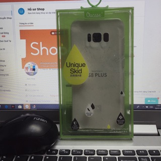 Ốp dẻo silicon Vu Case cho Samsung S8+/ S8 Plus Trong suốt