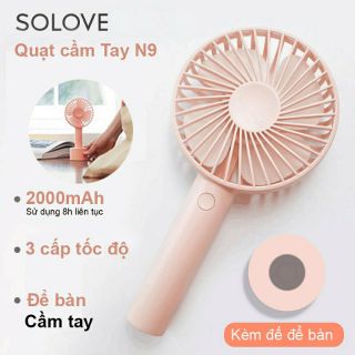 Quạt cầm tay solove n9 hàng chính hãng