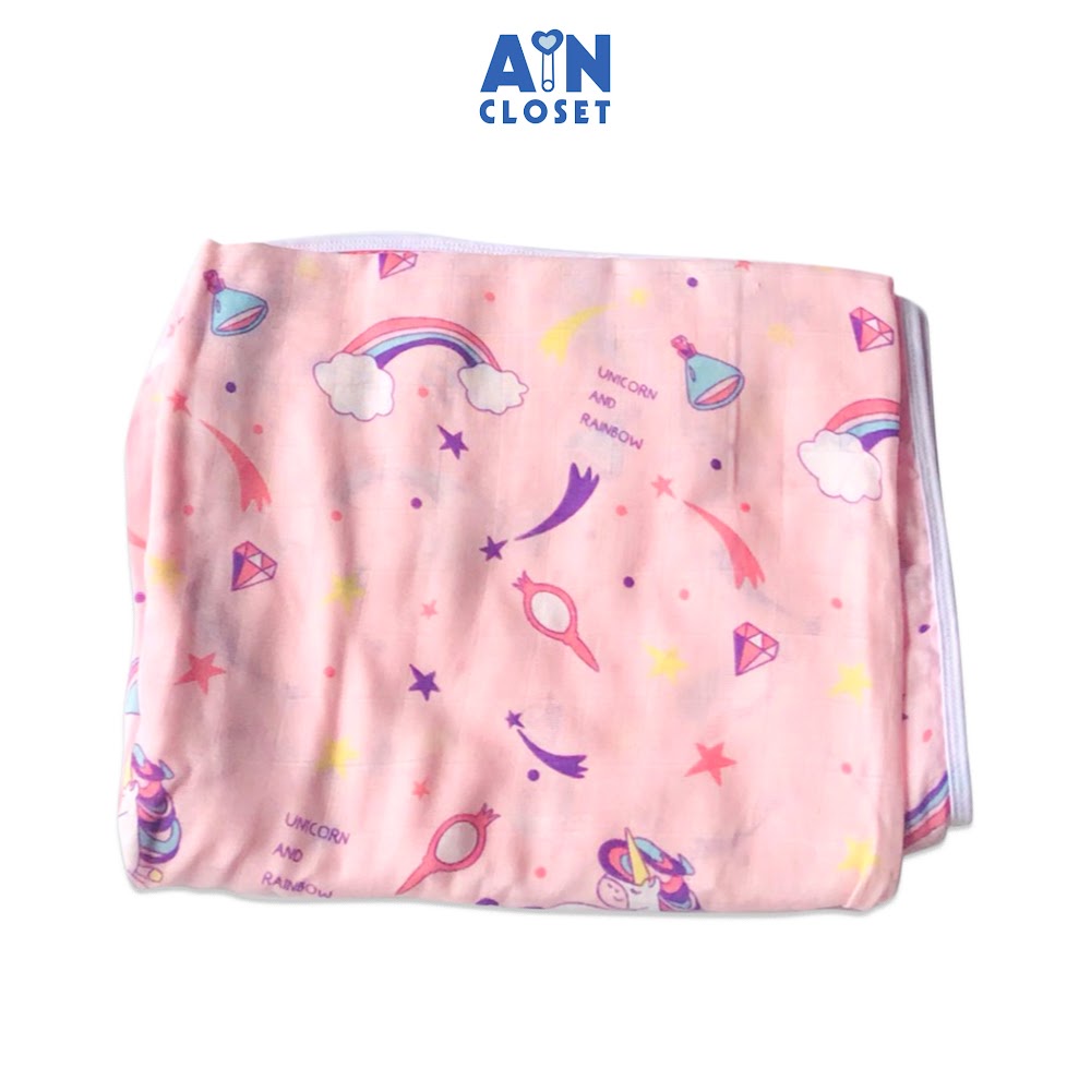 Khăn tắm xô sợi tre cho bé 100cmx125cm AICDBGUILP52 AIN Closet