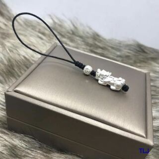 TỲ HƯU BẠC làm móc treo đt, khóa🔑🔑🔑