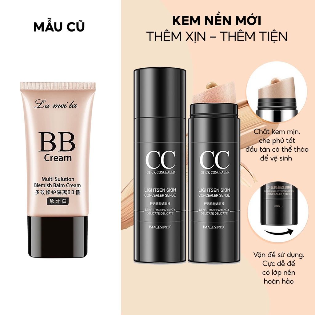 Bộ trang điểm 10 món từ a-z Phấn phủ Kem nền Phấn má Phấn mắt Son lì Mascara Chì kẻ mày Kẻ mắt Bút tạo khối Zentop