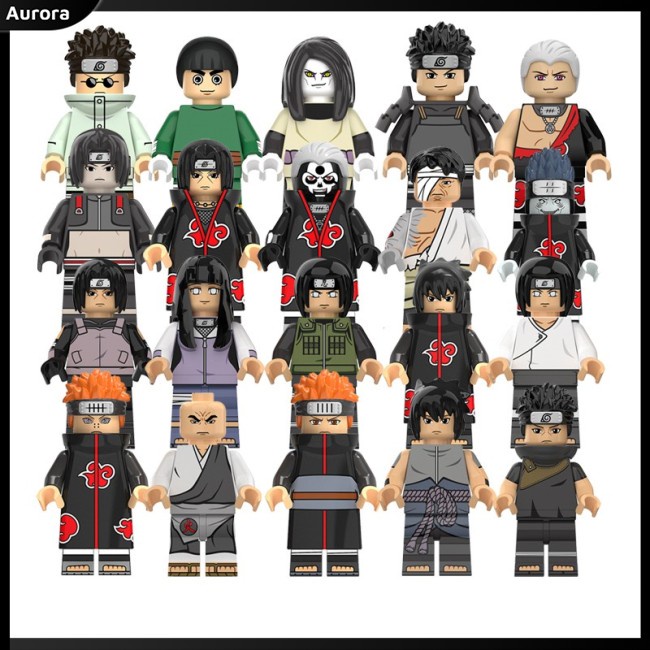 Mô Hình Lego Nhân Vật Lee Aburame Shino Trong Naruto